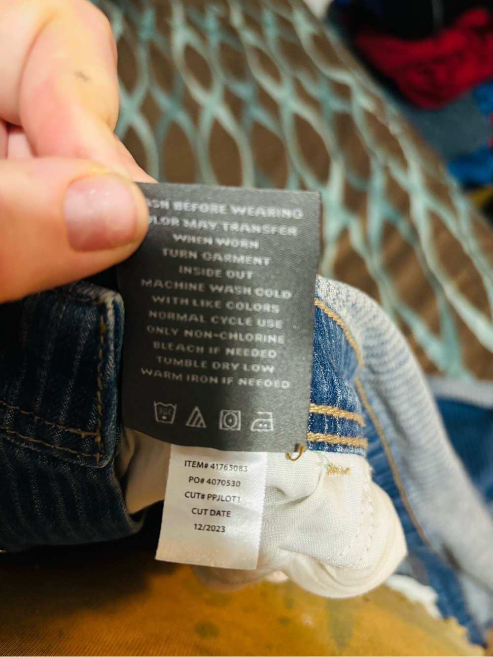 torrid Blue Corduroy Short Overalls - Picture 9 of 9